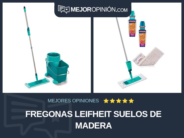 Fregonas Leifheit Suelos de madera