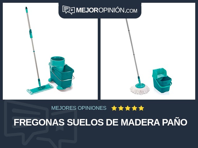 Fregonas Suelos de madera Paño