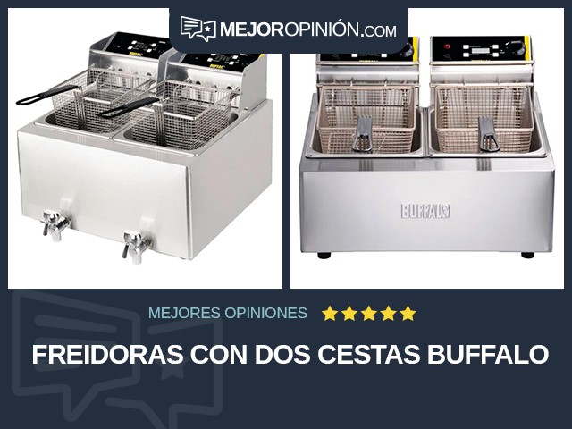 Freidoras Con dos cestas Buffalo