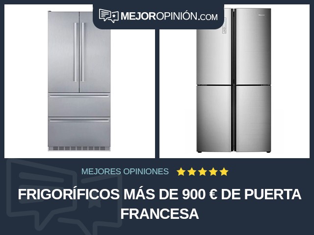 Frigoríficos Más de 900 € De puerta francesa