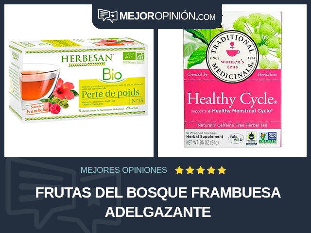 Frutas del bosque Frambuesa Adelgazante