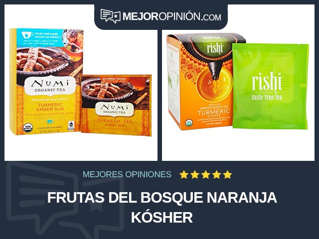 Frutas del bosque Naranja Kósher