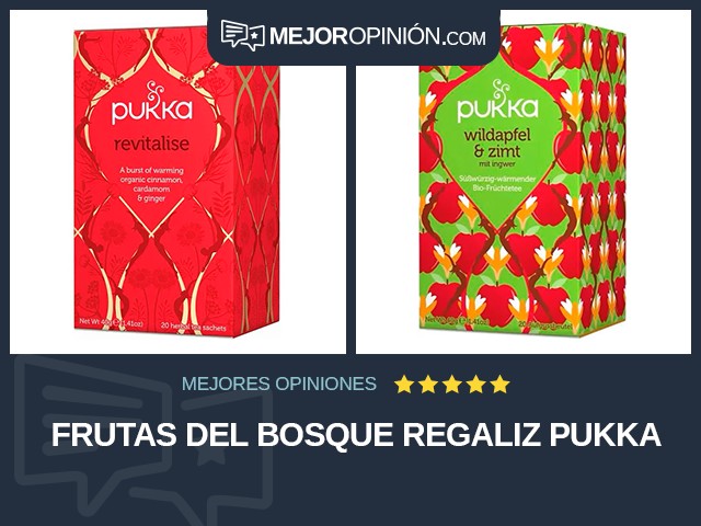 Frutas del bosque Regaliz Pukka