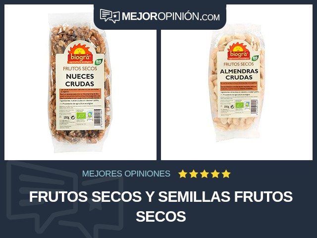 Frutos secos y semillas Frutos secos