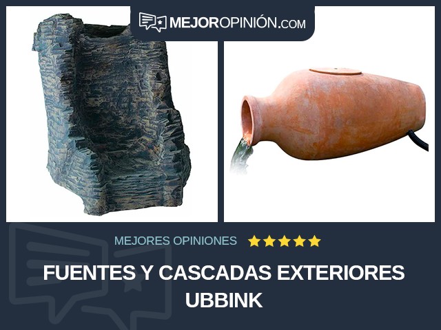 Fuentes y cascadas Exteriores Ubbink