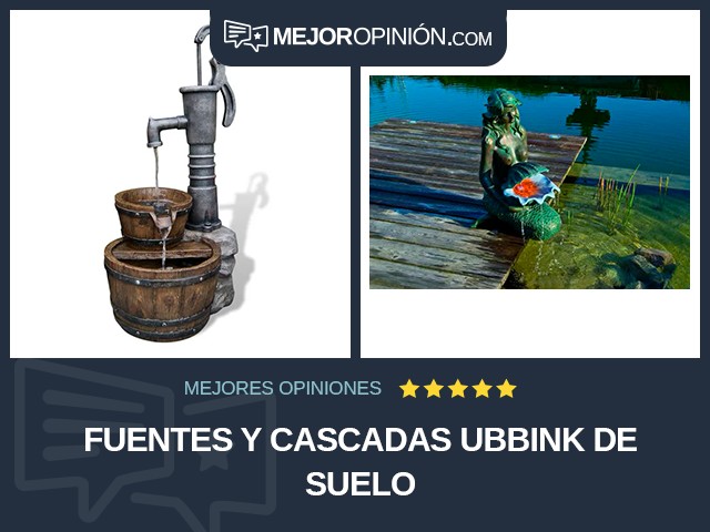 Fuentes y cascadas Ubbink De suelo