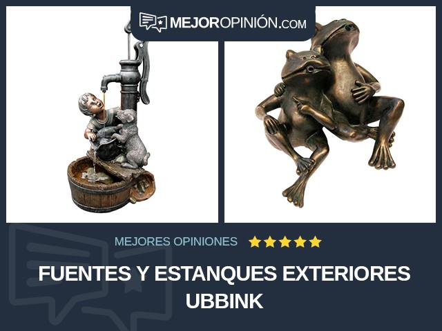 Fuentes y estanques Exteriores Ubbink