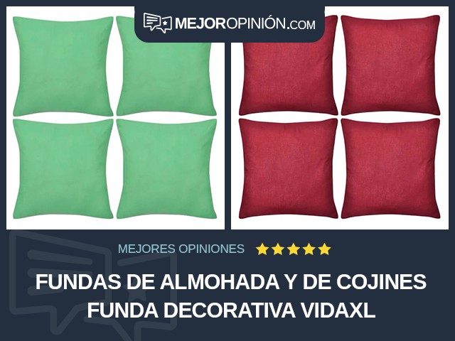 Fundas de almohada y de cojines Funda decorativa vidaXL