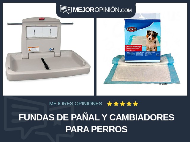 Fundas de pañal y cambiadores para perros