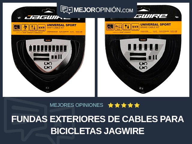 Fundas exteriores de cables para bicicletas Jagwire