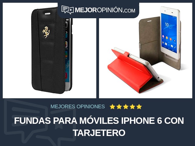 Fundas para móviles iPhone 6 Con tarjetero