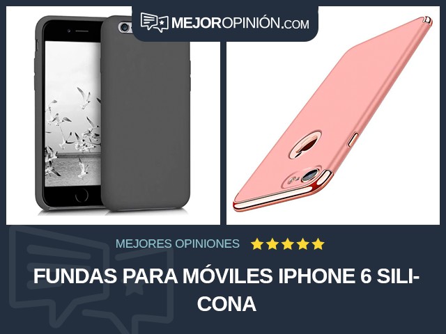 Fundas para móviles iPhone 6 Silicona