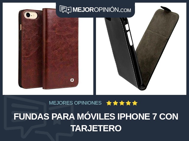 Fundas para móviles iPhone 7 Con tarjetero