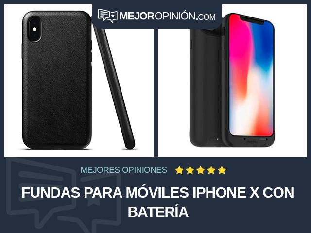 Fundas para móviles iPhone X Con batería