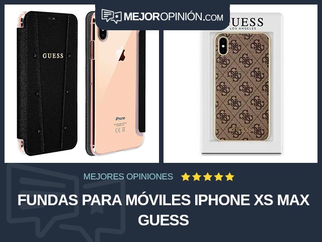 Fundas para móviles iPhone XS Max GUESS