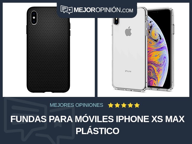 Fundas para móviles iPhone XS Max Plástico