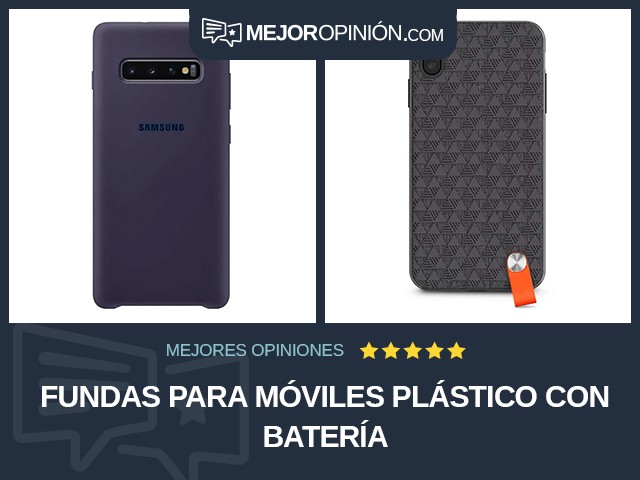 Fundas para móviles Plástico Con batería