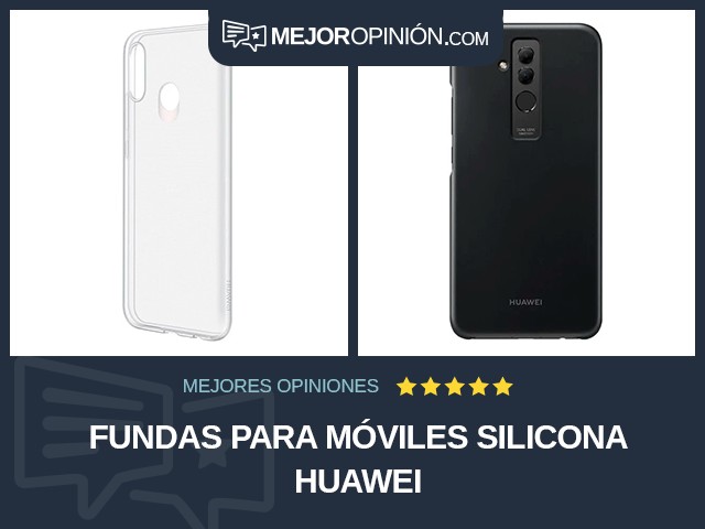 Fundas para móviles Silicona Huawei