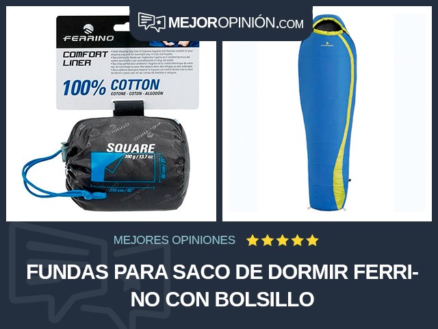 Fundas para saco de dormir Ferrino Con bolsillo