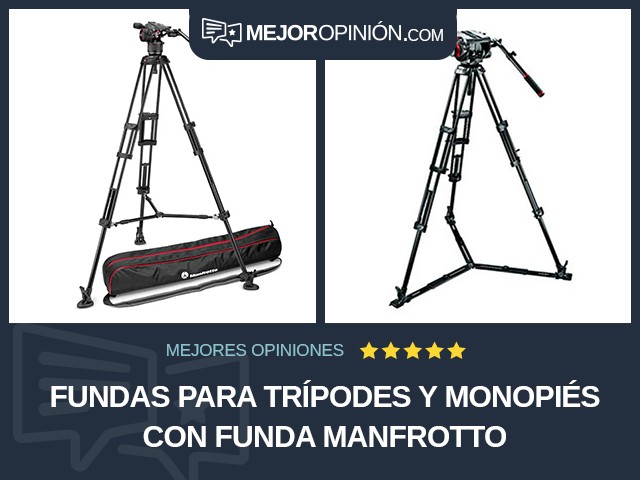 Fundas para trípodes y monopiés Con funda Manfrotto