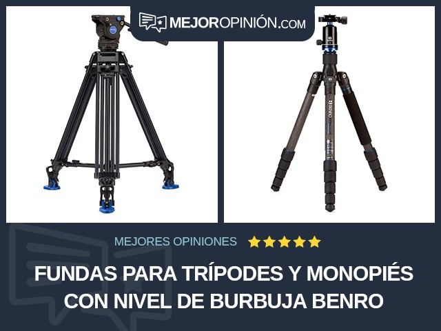 Fundas para trípodes y monopiés Con nivel de burbuja BENRO