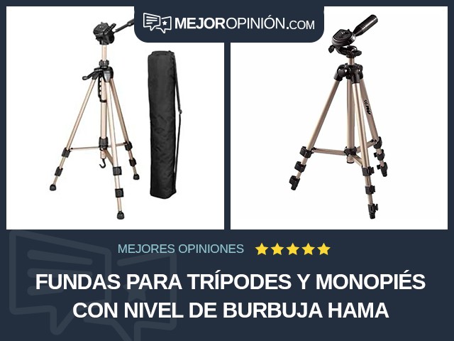 Fundas para trípodes y monopiés Con nivel de burbuja Hama