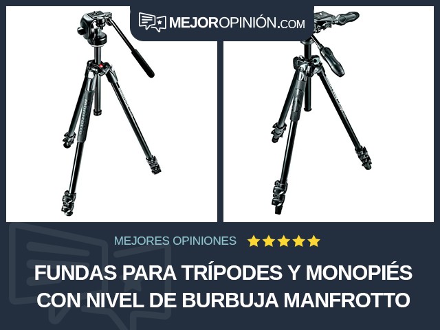 Fundas para trípodes y monopiés Con nivel de burbuja Manfrotto