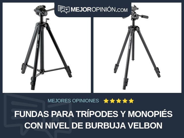 Fundas para trípodes y monopiés Con nivel de burbuja Velbon