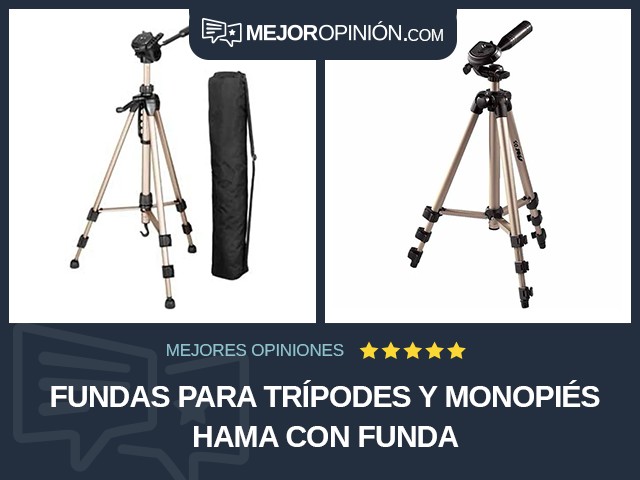 Fundas para trípodes y monopiés Hama Con funda