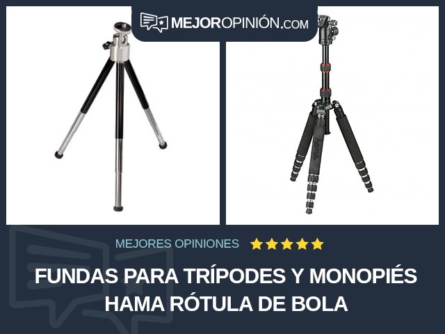 Fundas para trípodes y monopiés Hama Rótula de bola