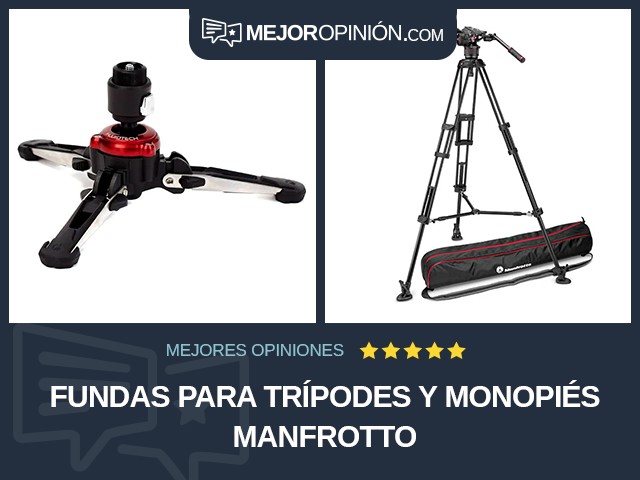 Fundas para trípodes y monopiés Manfrotto