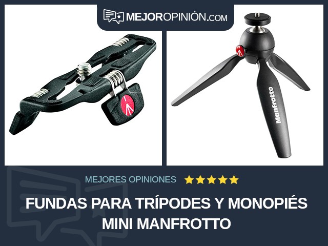 Fundas para trípodes y monopiés Mini Manfrotto