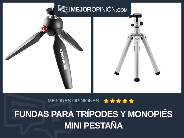 Fundas para trípodes y monopiés Mini Pestaña