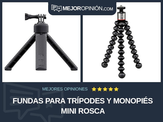 Fundas para trípodes y monopiés Mini Rosca