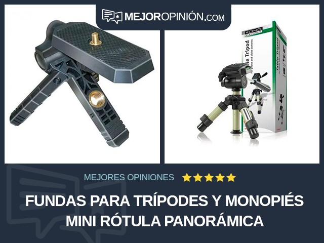 Fundas para trípodes y monopiés Mini Rótula panorámica