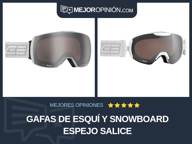 Gafas de esquí y snowboard Espejo Salice