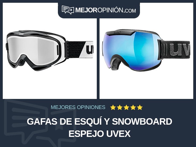 Gafas de esquí y snowboard Espejo uvex