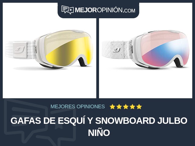 Gafas de esquí y snowboard Julbo Niño