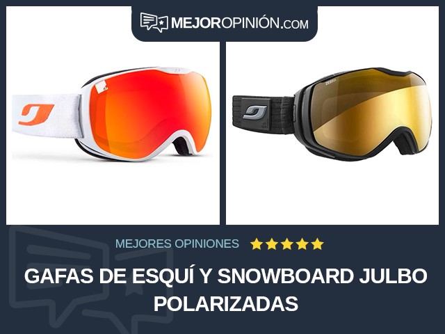 Gafas de esquí y snowboard Julbo Polarizadas