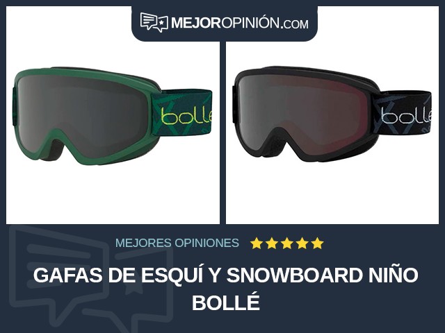 Gafas de esquí y snowboard Niño Bollé