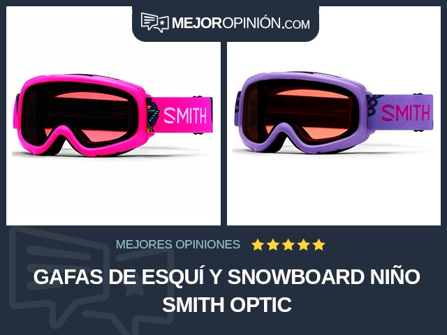 Gafas de esquí y snowboard Niño Smith Optic