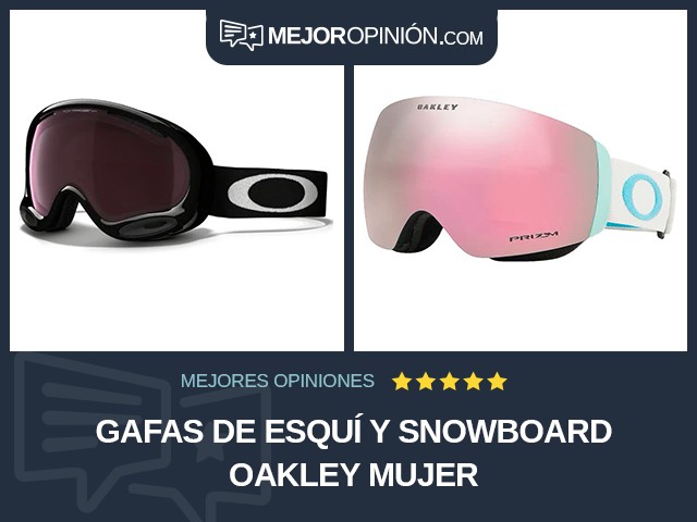 Gafas de esquí y snowboard Oakley Mujer