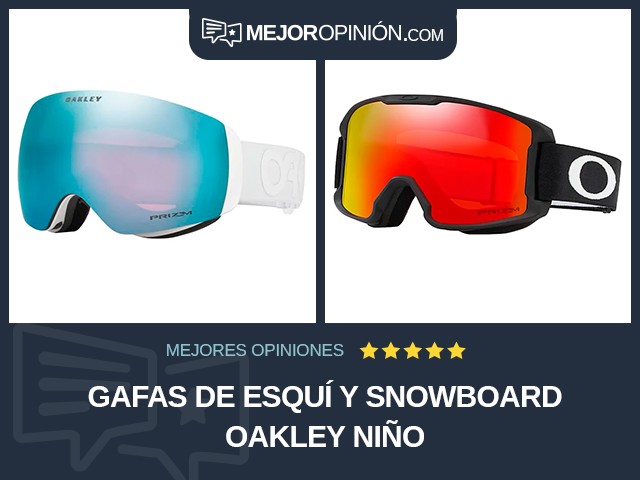 Gafas de esquí y snowboard Oakley Niño