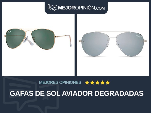 Gafas de sol Aviador Degradadas