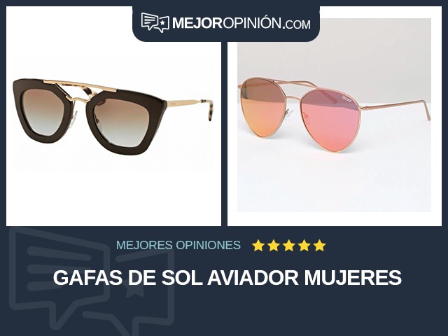 Gafas de sol Aviador Mujeres