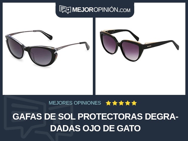 Gafas de sol protectoras Degradadas Ojo de gato