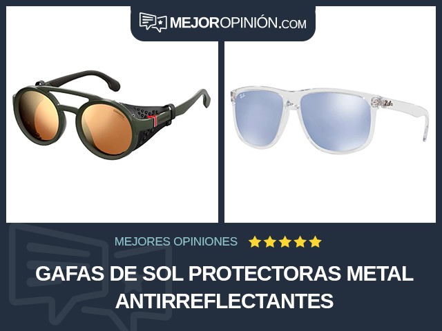 Gafas de sol protectoras Metal Antirreflectantes