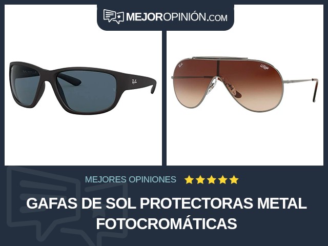 Gafas de sol protectoras Metal Fotocromáticas