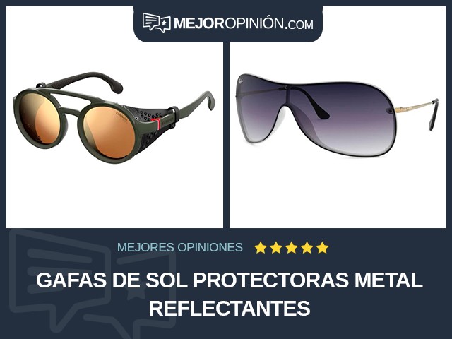 Gafas de sol protectoras Metal Reflectantes