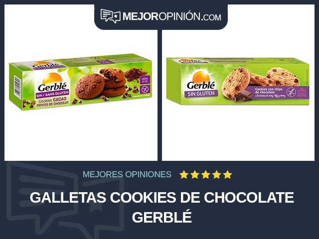 Galletas Cookies de chocolate Gerblé